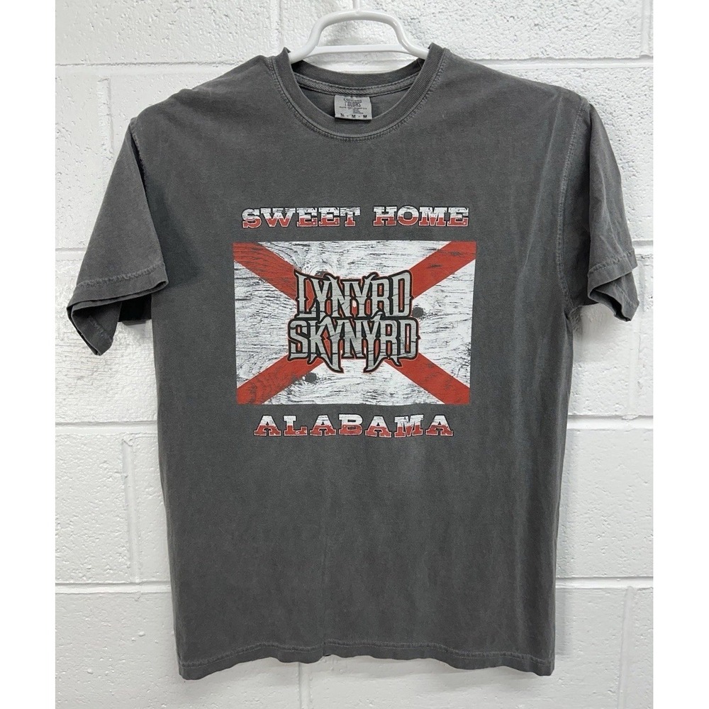 Comfort Colors T-Shirt Gray Lynyrd Skynyrd Farewell Tour 2018 / Men's Medium